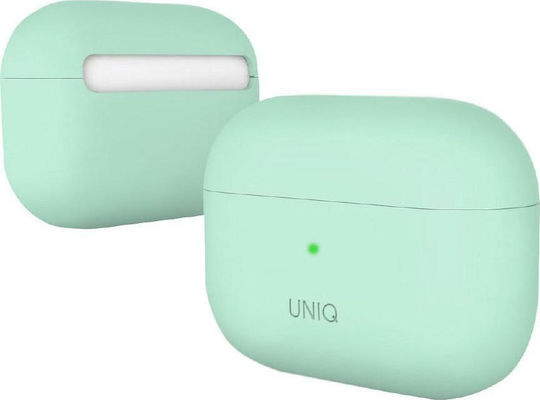 Uniq Lino Hülle Silikon Mint Green für Apple AirPods Pro
