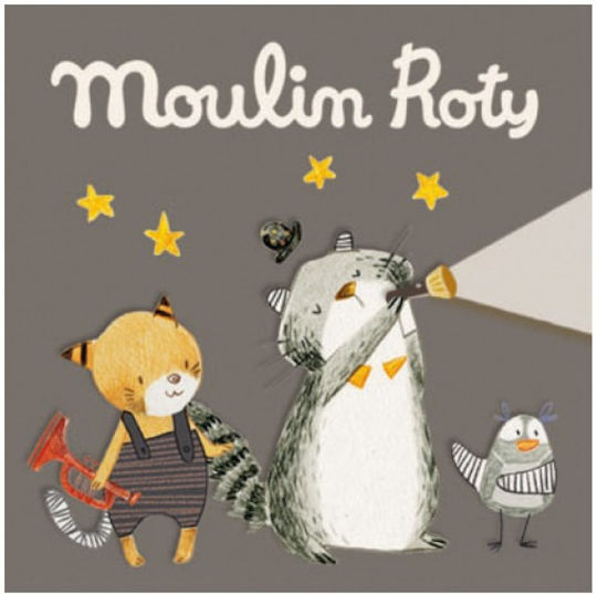 Moulin Roty Φακός Ιστοριών Μουστάκια Proiector de Povești pentru 3+ ani Ani