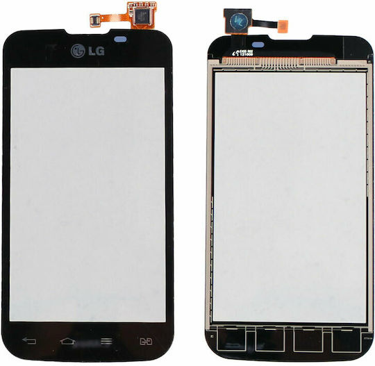 LG Μηχανισμός Αφής Optimus L5 Ii Dual Ohne Kleber Schwarz Original für (Schwarz)