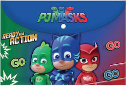 Διακάκης Pj Masks File Folder with Button for A4 Sheets Multicolour