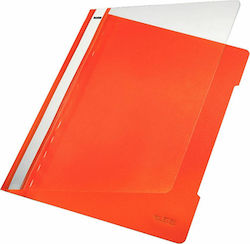 Leitz Clipboard with Spring for Paper A4 Orange 1pcs