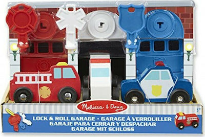 Melissa & Doug Σετ με Αυτοκίνητο Βαλιτσάκι Πάρκινγκ για 3+ Ετών