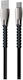Havit H6102 USB 2.0 Cable USB Type-C Male - USB-A Black 1m