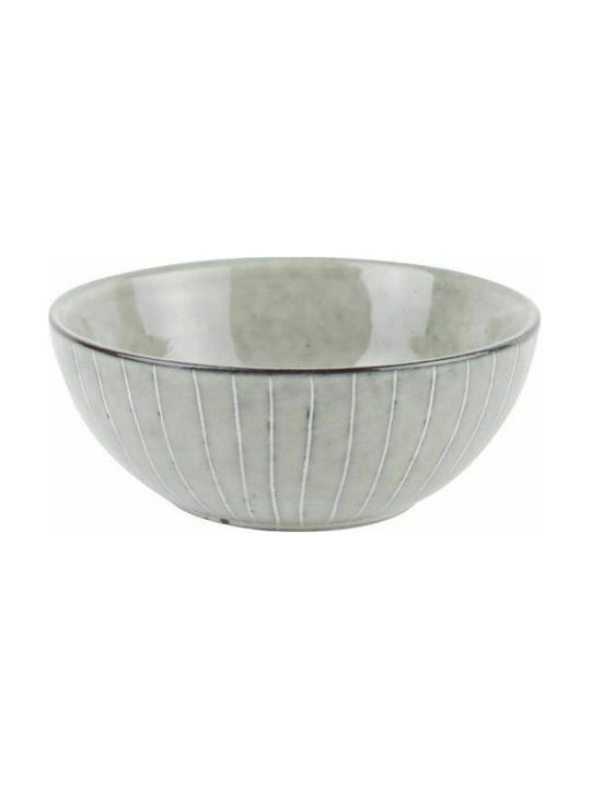 Salt & Pepper Artisan Serving Bowl Round Ceramic Green with Diameter 11cm