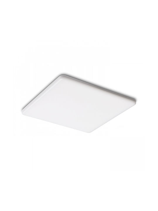 Rendl Light Studio Beli SQ 21 Deckenleuchte für den Außenbereich mit integriertem LED in Weiß Farbe R13522
