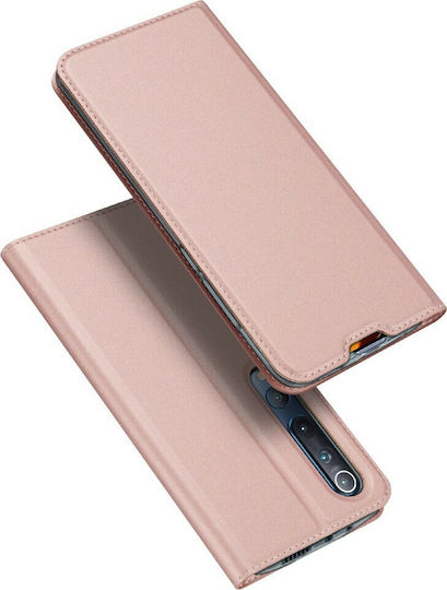 Dux Ducis Skin Pro Книга Изкуствена кожа Розово злато (Xiaomi Mi 10 / Mi 10 Pro)