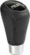 Lampa Speed Leder / Chrom mit 7-Gang-Anzeige-Aufklebern Universal Schwarz