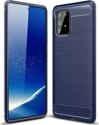 Hurtel Back Cover Silicon Albastru (Galaxy S10 Lite)