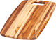 TeakHaus Elegant Плот за рязане Дърво Кафяв 45.7x30.5см 1бр