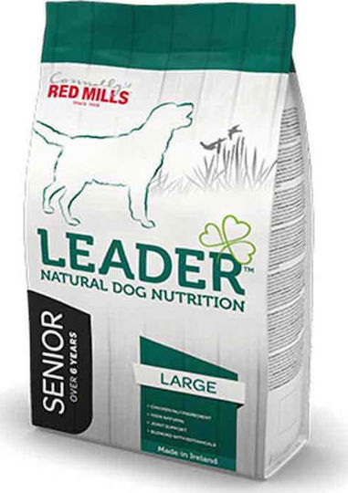 Leader Senior Large 12kg Dry Food for Senior Large Breed Dogs with Brown rice and Chicken