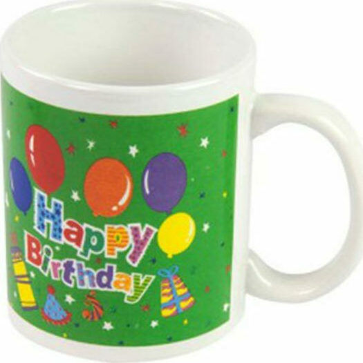 Partytime Mug Ceramic Green 300ml