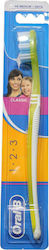 Oral-B Classic 40 1-2-3 Четка за зъби Medium Зелен