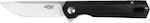 Ganzo Pocket Knife Black with Blade made of Stainless Steel