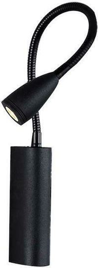 AZzardo Modern Wandleuchte mit Integrierter LED Schwarze