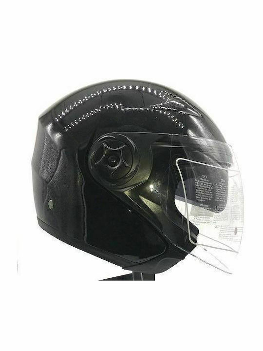 Faseed FS-708 Black Motorradhelm Jet