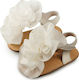 Babywalker Baptism Leather Soft Sole Sandals Ec...