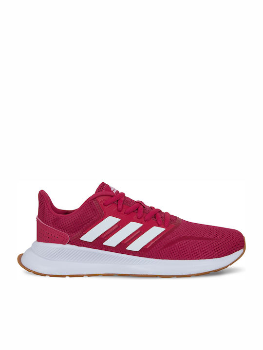 Runfalcon K Kinder Sportschuhe Laufen mit Schnürsenkeln Power Pink / Cloud White / Gum