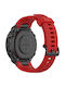 QuickFit Softband Λουράκι Σιλικόνης Κόκκινο (Amazfit T-Rex)