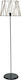 Click Vintage Floor Lamp H150xW40cm. with Socket for Bulb E27 Black
