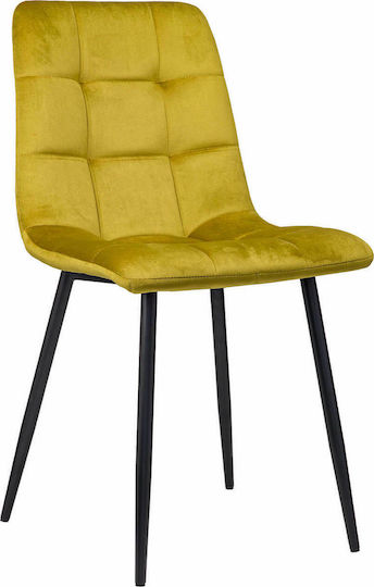 Chair Dining Room Loris 46x54.5x89cm Lime