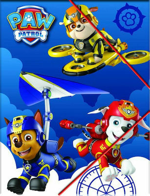 Gim Folder with Rubber Band and Ears for Paper A4 Blue Paw Patrol 334-13515