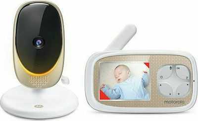 Motorola Comfort 40 Drahtlose Babyüberwachung mit Kamera & Bildschirm 2.8" , Zwei-Wege-Kommunikation & Schlaflieder