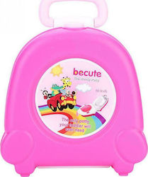 Newborn Portable Potty Travel with Lid Pink