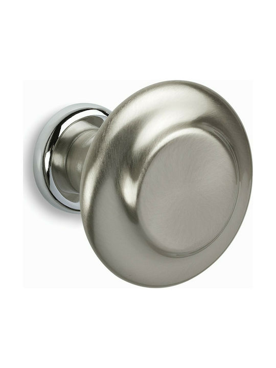 Convex Knob Front Door 233 Nickel / Chrome