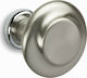 Convex Knob Front Door 233 Nickel / Chrome