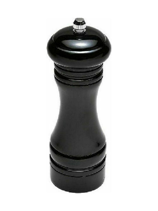 Espiel Classic Manual Set Spice Mills made of Wood in Black Color 21cm 4pcs