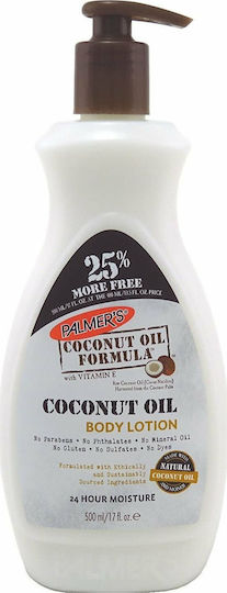 Palmer's Coconut Oil Ενυδατική Lotion Σώματος με Άρωμα Καρύδα για Ξηρές Επιδερμίδες 400ml