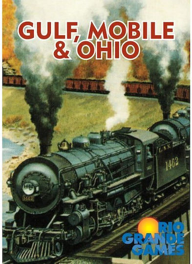Board Game Gulf Mobile & Ohio for 3-5 Players 12+ Years Old RIO581 (EN) Rio Grande Games