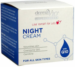 Derma V10 Ενυδατική Κρέμα Νυκτός 50ml Derma V10 Ενυδατική Κρέμα Νυκτός 50ml
