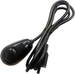 Auto Gs Κ-7 Car On/Off Switch 1 Position with Cable Universal