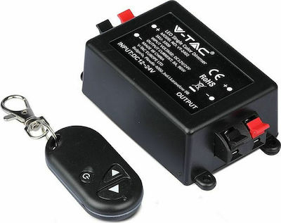 V-TAC VT-4083 Fără fir Dimmer RF: RF (Radiofrecvență) cu telecomandă pentru bandă LED 3300