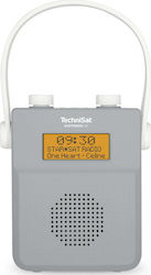 Technisat DigitRadio 30 Portable Radio Rechargeable DAB with Bluetooth Gray