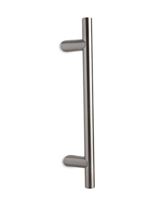 Convex Handle Front Door 475S 400mm Nickel / Inox