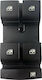 Mcar Car Window Switch for Opel Astra / Insignia / Meriva / Mokka / Zafira 8pin Black