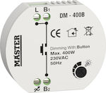 Master Dimmer Cutie de 400W cu buton pentru becuri DM-400B