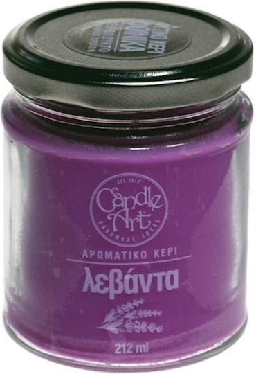 Candle n'Art Ароматна Свещ В Буркан С Етерични Масла От Лавандула