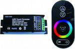 Aca Wireless RGB Controller Touch Controller RF With Remote Control RGB Power Controller 18A Λωρίδες RGB SZ100-TOUCH