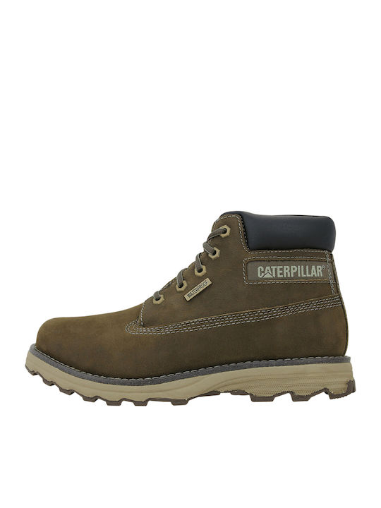Founder TX Δερμάτινα Ανδρικά Μποτάκια Αδιάβροχα Gravity Grey