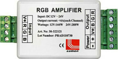 Adeleq Amplificator de semnal pentru benzi LED RGB 12VDC 48W 24VDC 96W 30-322121