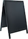 Securit Liquid Marker Floor Chalk Board 85x54.5cm