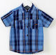 Losan Kids Checked Shirt Blue