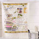 Rythmos Tea & Cake Tea Towel made of 100% Cotton 50x70cm 107-604-1 1pcs