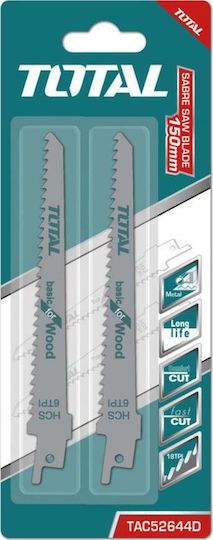 Total TAC52644D Lamele Spathosega pentru lemn 150mm 2buc