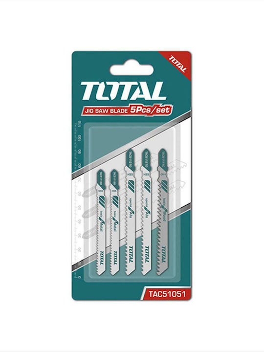 Total TAC51051 Lamele pentru metal si lemn 100mm 5buc