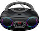 Denver Φορητό Ηχοσύστημα TCL-212BT με Bluetooth / CD / USB / Ραδιόφωνο σε Γκρι Χρώμα