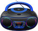 Denver Portabil TCL-212BT cu Bluetooth / CD / USB / Radio în Culoare Albastru